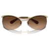 Gafas de sol de forma ovalada, Sk7018, marrón Gafas de sol de forma ovalada, Sk7018, marrón