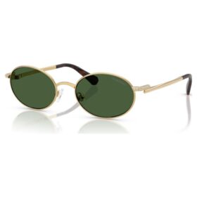 Gafas de sol de forma ovalada, verdes