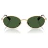 Gafas de sol de forma ovalada, verdes Gafas de sol de forma ovalada, verdes