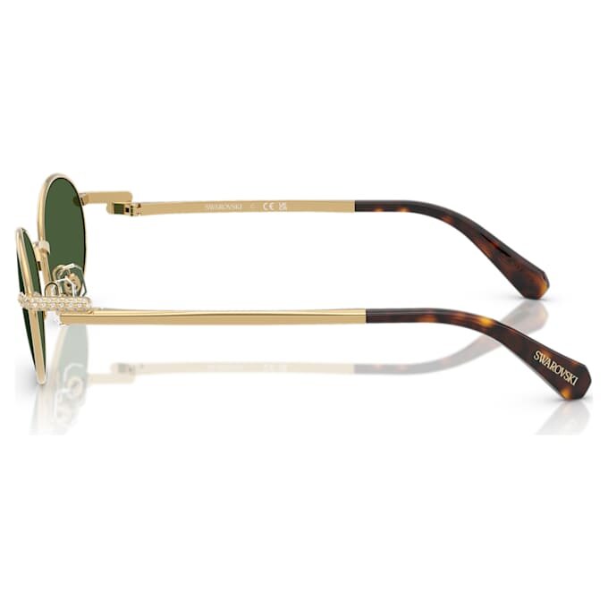 Gafas de sol de forma ovalada, verdes Gafas de sol de forma ovalada, verdes