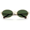Gafas de sol de forma ovalada, verdes Gafas de sol de forma ovalada, verdes