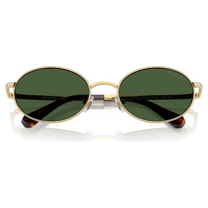 Gafas de sol de forma ovalada, verdes Gafas de sol de forma ovalada, verdes