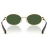 Gafas de sol de forma ovalada, verdes Gafas de sol de forma ovalada, verdes