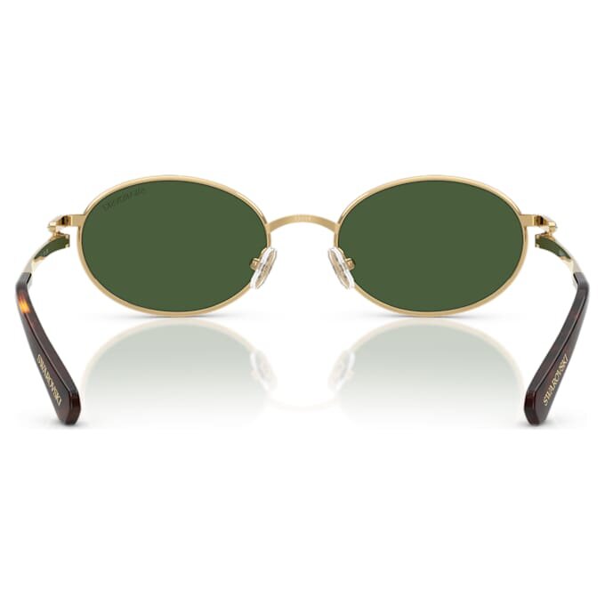 Gafas de sol de forma ovalada, verdes Gafas de sol de forma ovalada, verdes