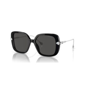 Gafas de sol extragrandes, forma cuadrada, Sk6011, negro