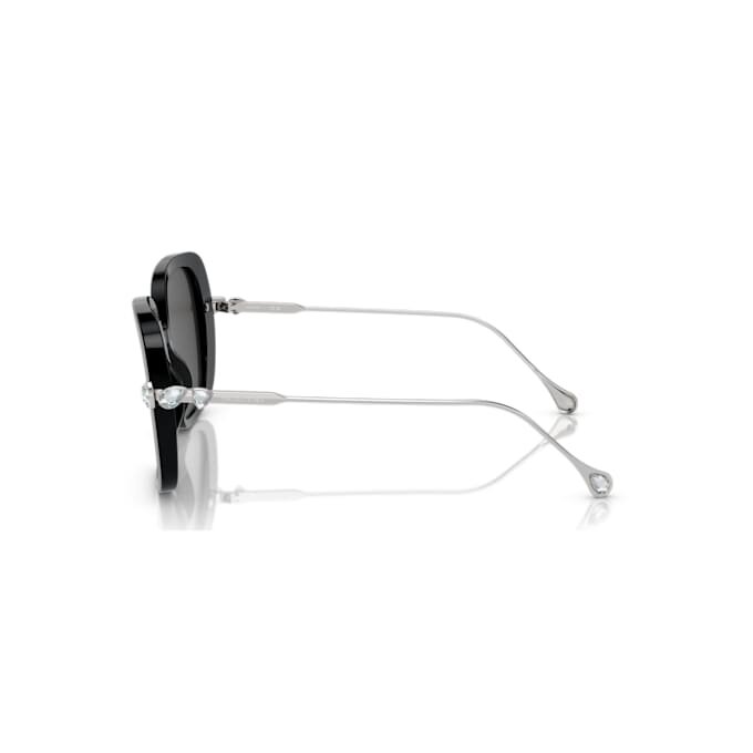 Gafas de sol extragrandes, forma cuadrada, Sk6011, negro Gafas de sol extragrandes, forma cuadrada, Sk6011, negro