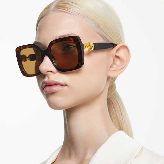 Gafas de sol oversize, forma cuadrada, SK6001, marrón Gafas de sol oversize, forma cuadrada, SK6001, marrón