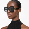 Gafas de sol oversize, forma cuadrada, SK6001, negro Gafas de sol oversize, forma cuadrada, SK6001, negro