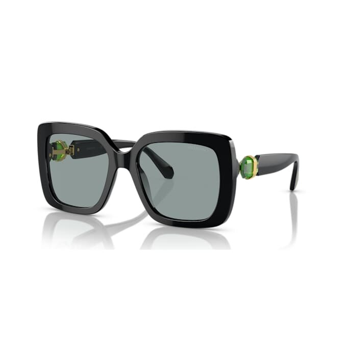 Gafas de sol oversize, forma cuadrada, SK6001, negro Gafas de sol oversize, forma cuadrada, SK6001, negro