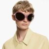 Gafas de sol oversize, forma de ojo de gato, Sk6052, rosa Gafas de sol oversize, forma de ojo de gato, Sk6052, rosa