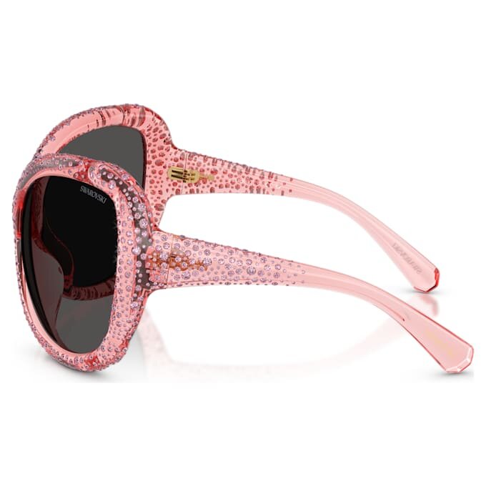 Gafas de sol oversize, forma de ojo de gato, Sk6052, rosa Gafas de sol oversize, forma de ojo de gato, Sk6052, rosa