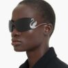 Gafas de sol tipo máscara, cisne, SK7020, gris Gafas de sol tipo máscara, cisne, SK7020, gris
