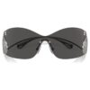 Gafas de sol tipo máscara, cisne, SK7020, gris Gafas de sol tipo máscara, cisne, SK7020, gris