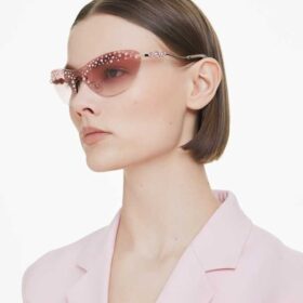Gafas de sol tipo máscara, rosa