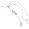 Gargantilla Ariana Grande x Swarovski con perla de cristal, corte redondo, blanca, chapada en rodio Gargantilla Ariana Grande x Swarovski con perla de cristal, corte redondo, blanca, chapada en rodio