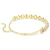 Gargantilla «Una Angelic» con corte redondo, color caramelo, chapada en tono dorado Gargantilla «Una Angelic» con corte redondo, color caramelo, chapada en tono dorado