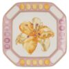 Idyllia Vide Poche de porcelana, motivo de cristales, flor, rosa