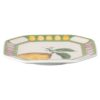 Idyllia Vide Poche de porcelana, motivo de cristales, limón, multicolor
