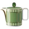 Jarra para la leche Signum, de porcelana, verde Jarra para la leche Signum, de porcelana, verde