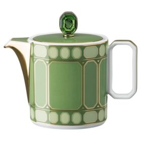 Jarra para la leche Signum, de porcelana, verde