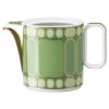 Jarra para la leche Signum, de porcelana, verde Jarra para la leche Signum, de porcelana, verde