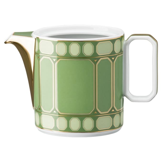 Jarra para la leche Signum, de porcelana, verde Jarra para la leche Signum, de porcelana, verde