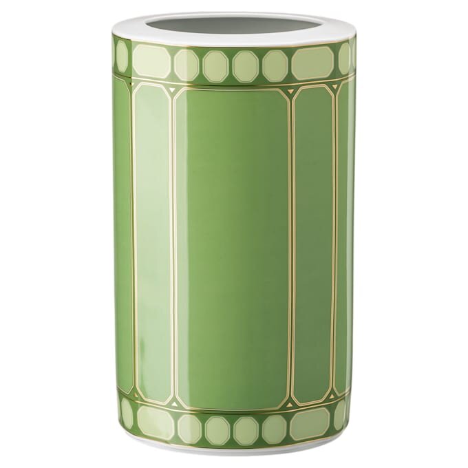 Jarrón Signum de porcelana, grande, verde Jarrón Signum de porcelana, grande, verde