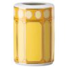 Jarrón Signum de porcelana, pequeño, amarillo Jarrón Signum de porcelana, pequeño, amarillo