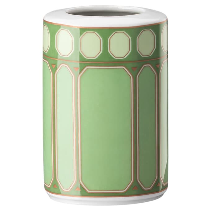 Jarrón Signum de porcelana, pequeño, verde Jarrón Signum de porcelana, pequeño, verde