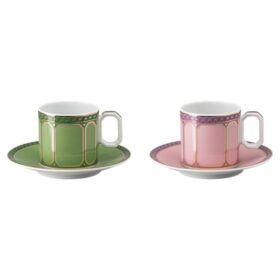 Juego de café espresso Signum de porcelana, multicolor Juego de café espresso Signum de porcelana, multicolor