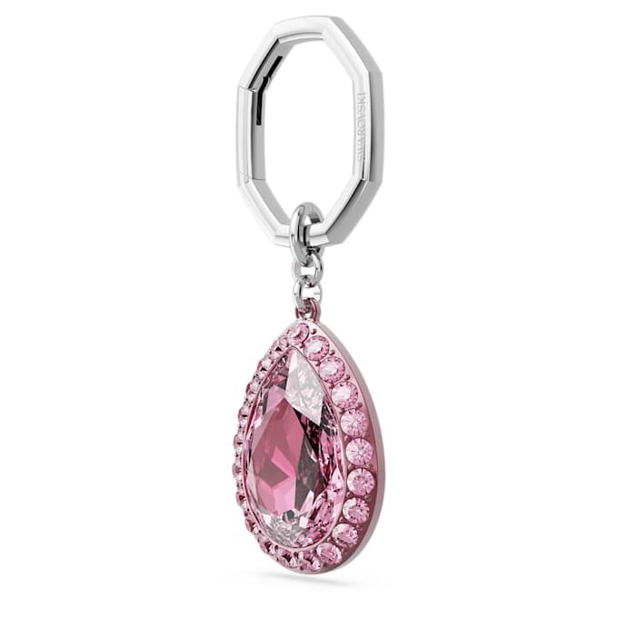 Llavero con corte en forma de pera, rosa Llavero con corte en forma de pera, rosa