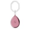 Llavero con corte en forma de pera, rosa Llavero con corte en forma de pera, rosa