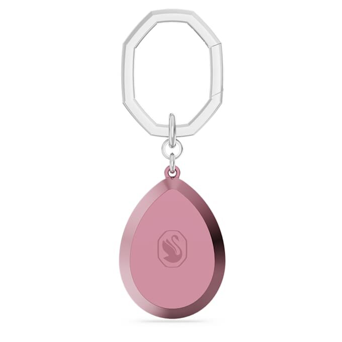 Llavero con corte en forma de pera, rosa Llavero con corte en forma de pera, rosa