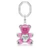 Llavero Teddy Bear, rosa, chapado en rodio Llavero Teddy Bear, rosa, chapado en rodio