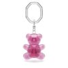Llavero Teddy Bear, rosa, chapado en rodio Llavero Teddy Bear, rosa, chapado en rodio