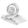 Pasador para el pelo Ariana Grande x Swarovski, corte baguette, blanco, chapado en rodio Pasador para el pelo Ariana Grande x Swarovski, corte baguette, blanco, chapado en rodio