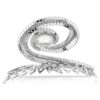 Pasador para el pelo Ariana Grande x Swarovski, corte baguette, blanco, chapado en rodio Pasador para el pelo Ariana Grande x Swarovski, corte baguette, blanco, chapado en rodio