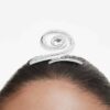 Pasador para el pelo Ariana Grande x Swarovski, corte baguette, blanco, chapado en rodio Pasador para el pelo Ariana Grande x Swarovski, corte baguette, blanco, chapado en rodio