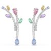 Pendientes colgantes Ariana Grande x Swarovski con cortes variados, multicolores y chapados en rodio Pendientes colgantes Ariana Grande x Swarovski con cortes variados, multicolores y chapados en rodio