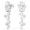 Pendientes colgantes Constella con cortes variados, blancos, chapados en rodio Pendientes colgantes Constella con cortes variados, blancos, chapados en rodio