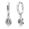 Pendientes colgantes «Eternity» con diamantes cultivados en laboratorio, 1,25 quilates en total, forma de pera, oro blanco de 14 quilates Pendientes colgantes «Eternity» con diamantes cultivados en laboratorio, 1,25 quilates en total, forma de pera, oro blanco de 14 quilates