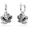 Pendientes colgantes Swan Swan, negro, acabado en metales mixtos Pendientes colgantes Swan Swan, negro, acabado en metales mixtos