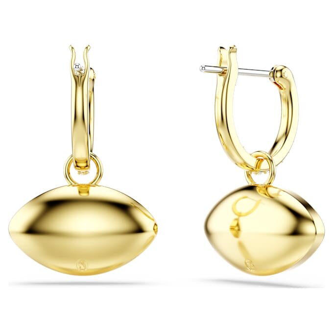 Pendientes colgantes Symbolica «Ojo del mal», azules, chapados en tono dorado Pendientes colgantes Symbolica «Ojo del mal», azules, chapados en tono dorado