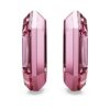 Pendientes de aro Lucent con forma octogonal, pequeños, rosa Pendientes de aro Lucent con forma octogonal, pequeños, rosa