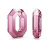 Pendientes de aro Lucent con forma octogonal, pequeños, rosa Pendientes de aro Lucent con forma octogonal, pequeños, rosa