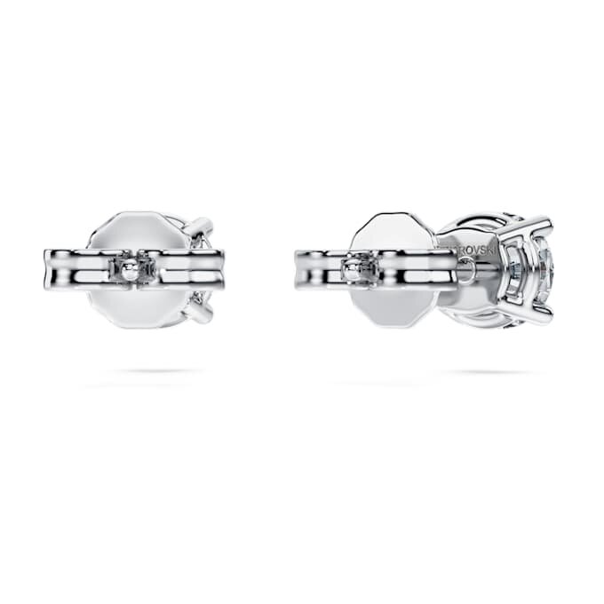 Pendientes de botón «Eternity Solitaire» con diamantes cultivados en laboratorio, 1 Ct en total, forma redonda, oro blanco de 14K Pendientes de botón «Eternity Solitaire» con diamantes cultivados en laboratorio, 1 Ct en total, forma redonda, oro blanco de 14K