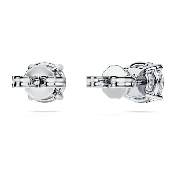 Pendientes de botón «Eternity Solitaire» con diamantes cultivados en laboratorio, 2 ct en total, forma redonda, oro blanco de 14K Pendientes de botón «Eternity Solitaire» con diamantes cultivados en laboratorio, 2 ct en total, forma redonda, oro blanco de 14K