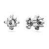 Pendientes de botón «Galaxy» con diamantes cultivados en laboratorio, 2,1 quilates en total, forma redonda, oro blanco de 14K Pendientes de botón «Galaxy» con diamantes cultivados en laboratorio, 2,1 quilates en total, forma redonda, oro blanco de 14K