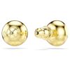 Pendientes de botón Una Angelic, corte redondo, color caramelo, chapado en tono dorado Pendientes de botón Una Angelic, corte redondo, color caramelo, chapado en tono dorado