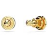 Pendientes de botón «Una Angelic» de corte redondo, tono dorado, chapados en tono dorado Pendientes de botón «Una Angelic» de corte redondo, tono dorado, chapados en tono dorado